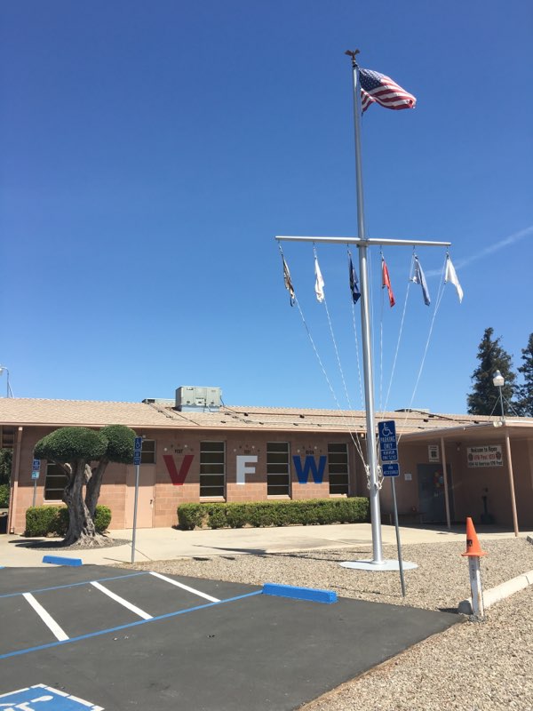 Front of VFW Post 1051 - Spring 2019